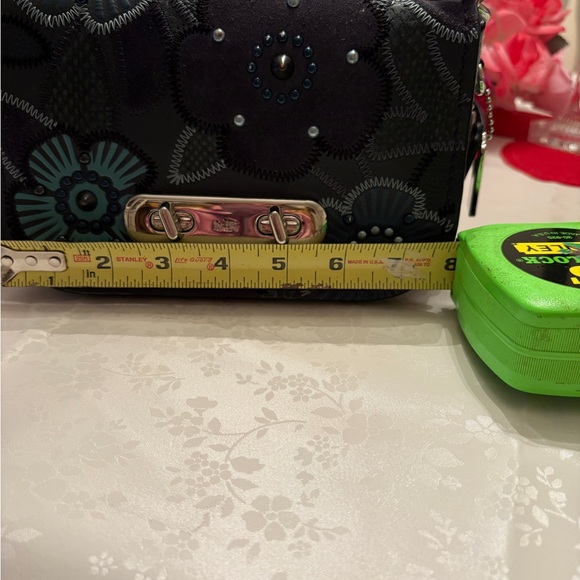 COACH Swagger Tea Rose Shoulder Bag in Blue - Picture 15 of 16